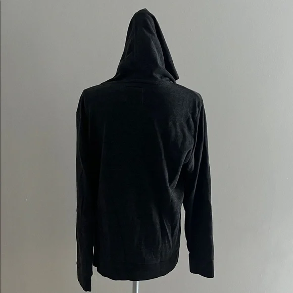 Express Black Zip Up Sweater for Men - Picture 4 of 9